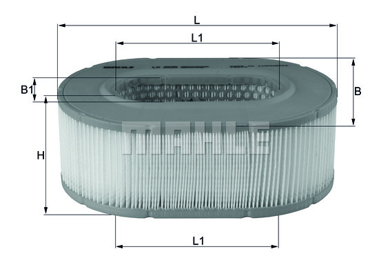 Filtru aer LX 2535 MAHLE