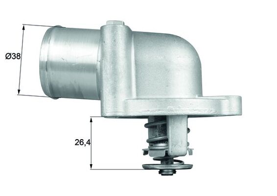 termostat,lichid racire TI 78 87D MAHLE