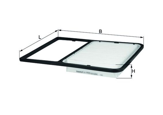 Filtru aer LX 2029 MAHLE