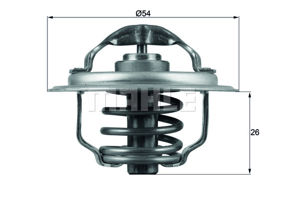 Termostat,lichid racire TX 111 87D MAHLE