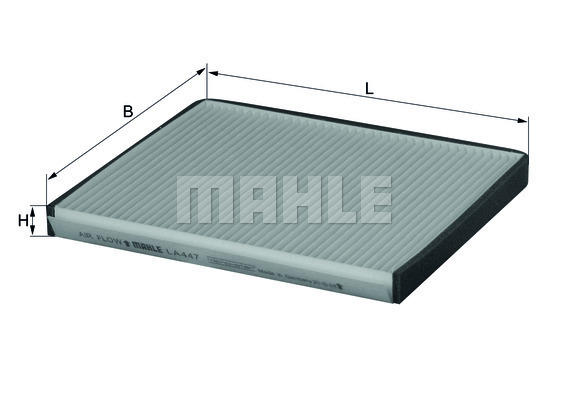 Filtru, aer habitaclu LA 447 MAHLE