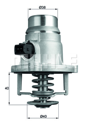 Termostat,lichid racire TM 27 101 MAHLE