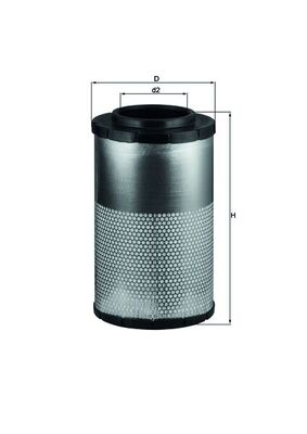 Filtru aer LX 3059 MAHLE
