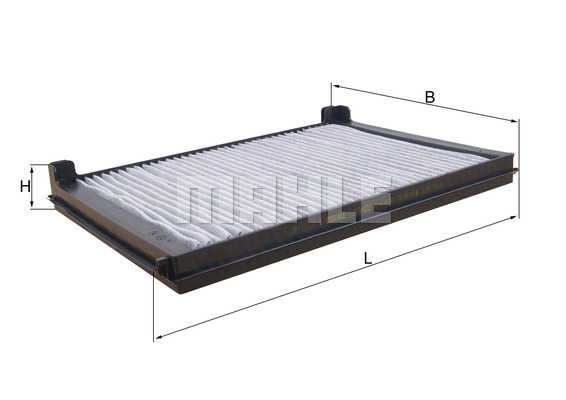 Filtru, aer habitaclu LAK 1422 MAHLE