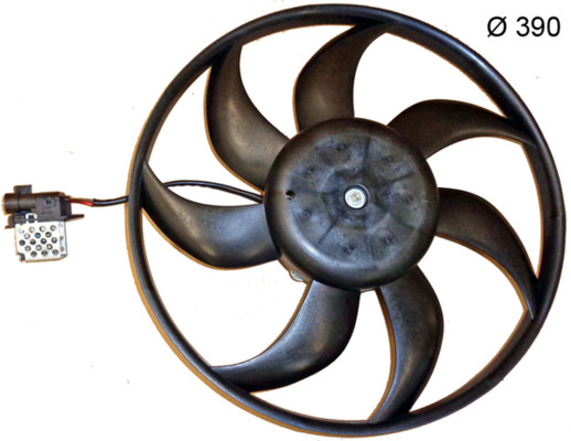 Ventilator, radiator CFF 380 000S MAHLE