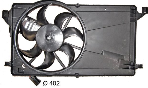 Ventilator, radiator CFF 396 000S MAHLE