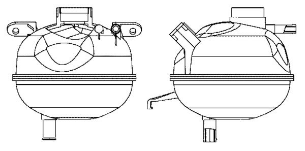 Vas de expansiune, racire CRT 7 000S MAHLE