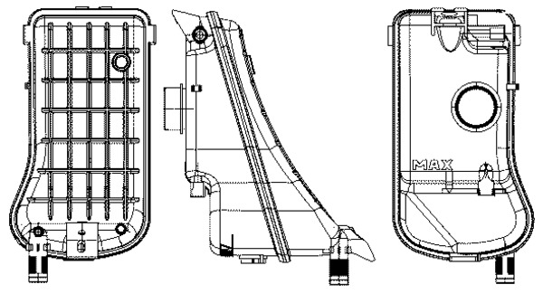 Vas de expansiune, racire CRT 11 000S MAHLE