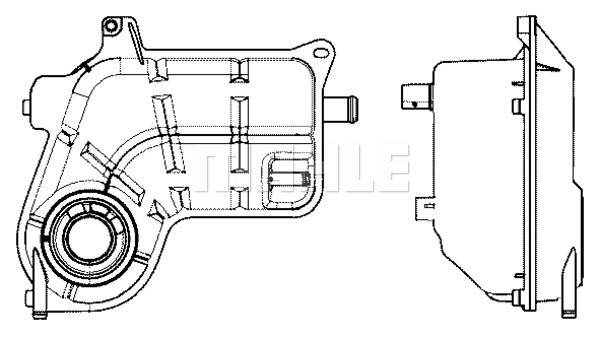 Vas de expansiune, racire CRT 25 000S MAHLE