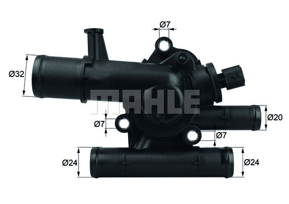 Termostat,lichid racire TI 214 89 MAHLE