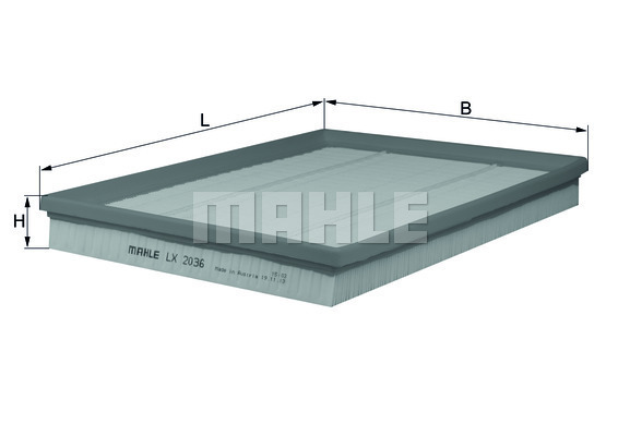 Filtru aer LX 2036 MAHLE