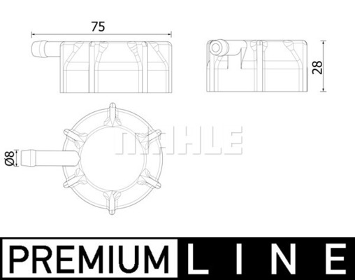 Buson,vas expansiune CRB 145 000P MAHLE