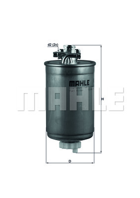 Filtru combustibil KL 180 MAHLE