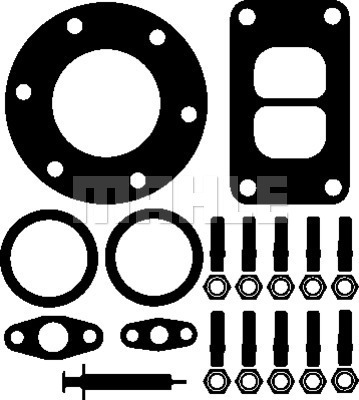 Set montaj, turbocompresor 001 TA 10948 000 MAHLE