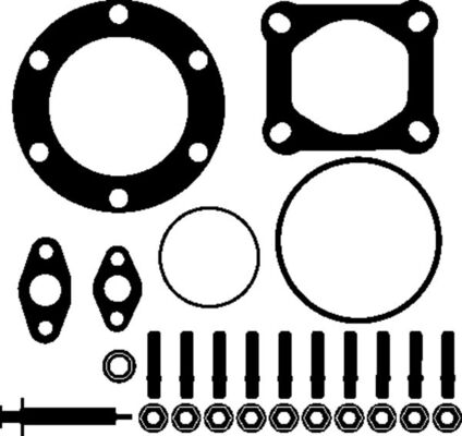 Set montaj, turbocompresor 228 TA 14700 000 MAHLE