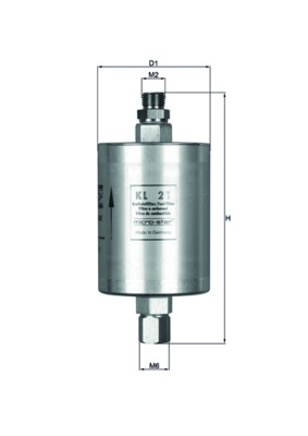 filtru combustibil KL 21 MAHLE