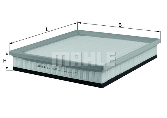 Filtru aer LX 1583 MAHLE