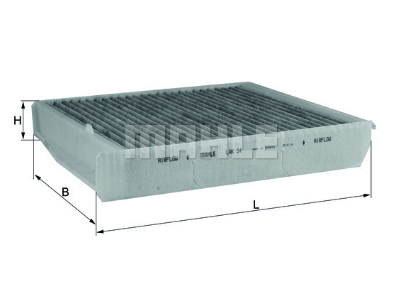 Filtru, aer habitaclu LAK 54 MAHLE