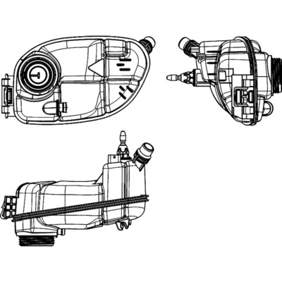 Vas de expansiune, racire CRT 65 000S MAHLE