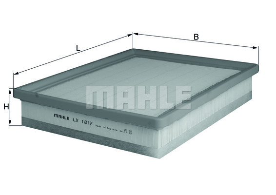 Filtru aer LX 1817 MAHLE