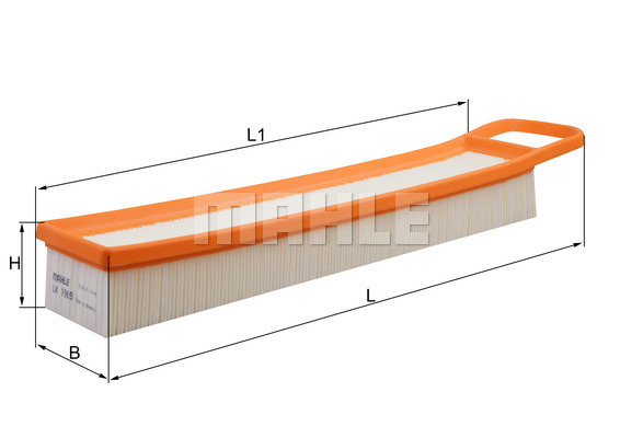 Filtru aer LX 1969 MAHLE