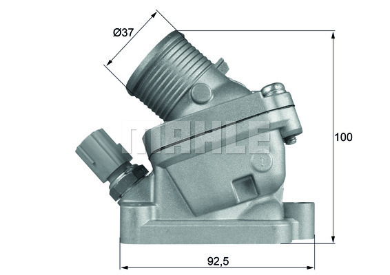 Termostat,lichid racire TH 36 90D MAHLE