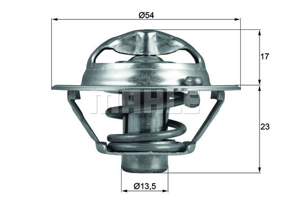 Termostat,lichid racire TX 118 82D MAHLE