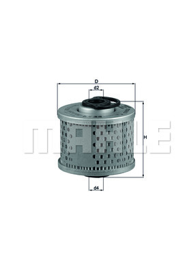 Filtru combustibil KX 34 MAHLE