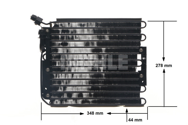 Condensator, climatizare AC 316 000S MAHLE