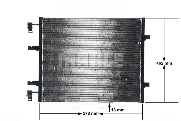 Condensator, climatizare AC 708 000S MAHLE