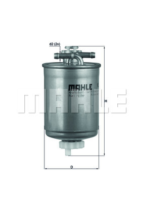 Filtru combustibil KL 103 MAHLE