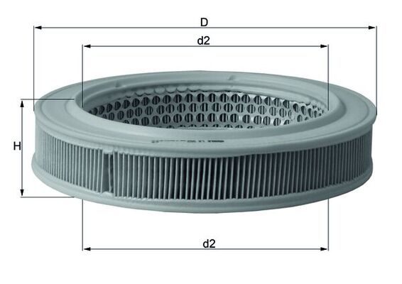 Filtru aer LX 552 MAHLE