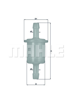 Filtru combustibil KL 26 OF MAHLE