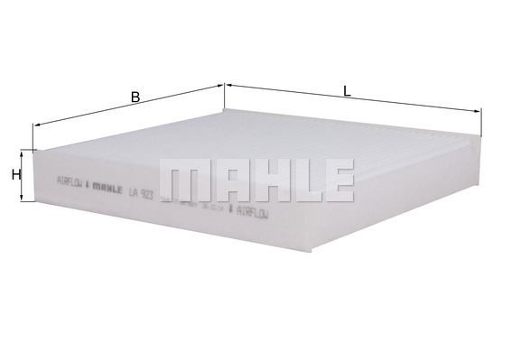 Filtru, aer habitaclu LA 923 MAHLE