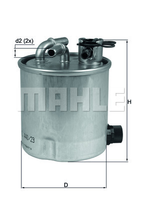 Filtru combustibil KL 440/23 MAHLE