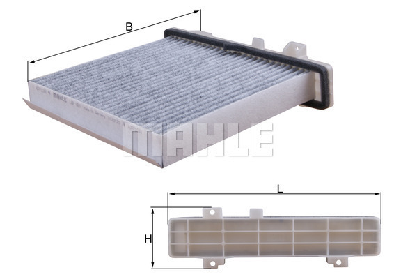 Filtru, aer habitaclu LAK 589 MAHLE