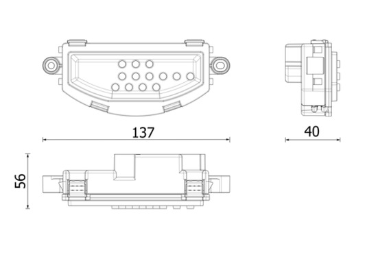 Reglaj, suflanta de interior ABR 166 000P MAHLE