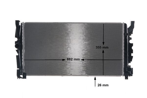 Radiator, racire motor CR 2323 000S MAHLE