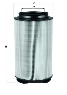 Filtru aer LX 1628 MAHLE