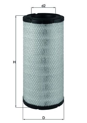 Filtru aer LX 3596 MAHLE