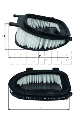 Filtru aer LX 3541 MAHLE