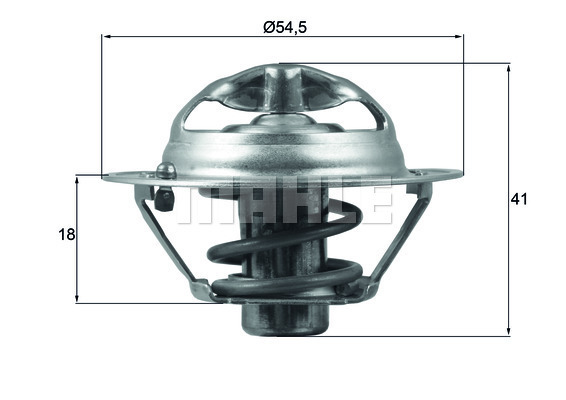 Termostat,lichid racire TX 162 82D MAHLE