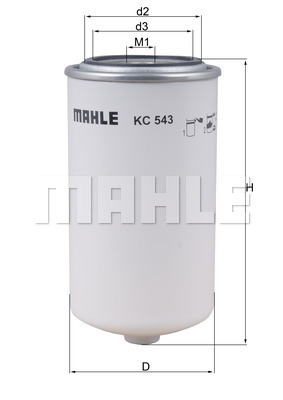 Filtru combustibil KC 543 MAHLE