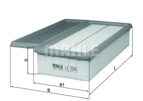 Filtru aer LX 3345 MAHLE