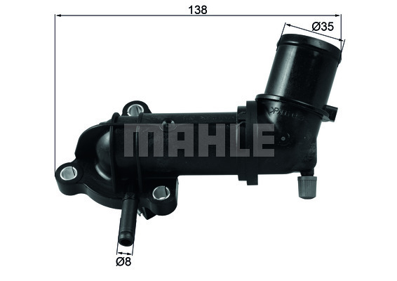 Termostat,lichid racire TI 245 88 MAHLE