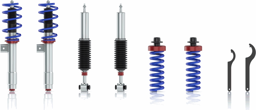 Set suspensie, arcuri elicoidale / amortizoare 841500 000300 SACHS PERFORMANCE