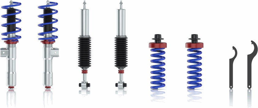 Set suspensie, arcuri elicoidale / amortizoare 841500 000524 SACHS PERFORMANCE