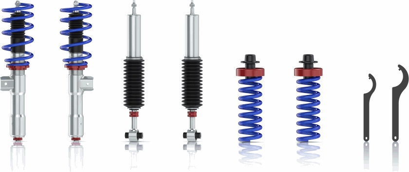 Set suspensie, arcuri elicoidale / amortizoare 841500 000525 SACHS PERFORMANCE