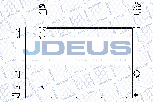 Radiator, racire motor 005M28 JDEUS