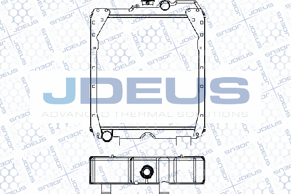 Radiator, racire motor 011M04 JDEUS